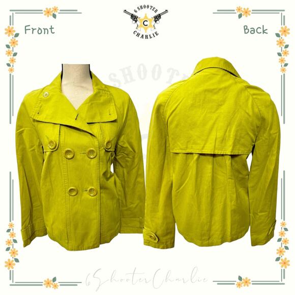 Womens Marks & Spencer Autograph Weekend Green Double Button Blazer Size 8 - Picture 1 of 6